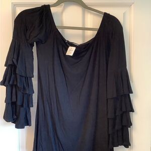 Ariella Elegant Black Top